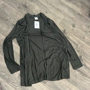 NWT Olive Green cotton cardigan